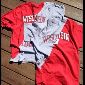 Wisconsin Badgers Rework Tee